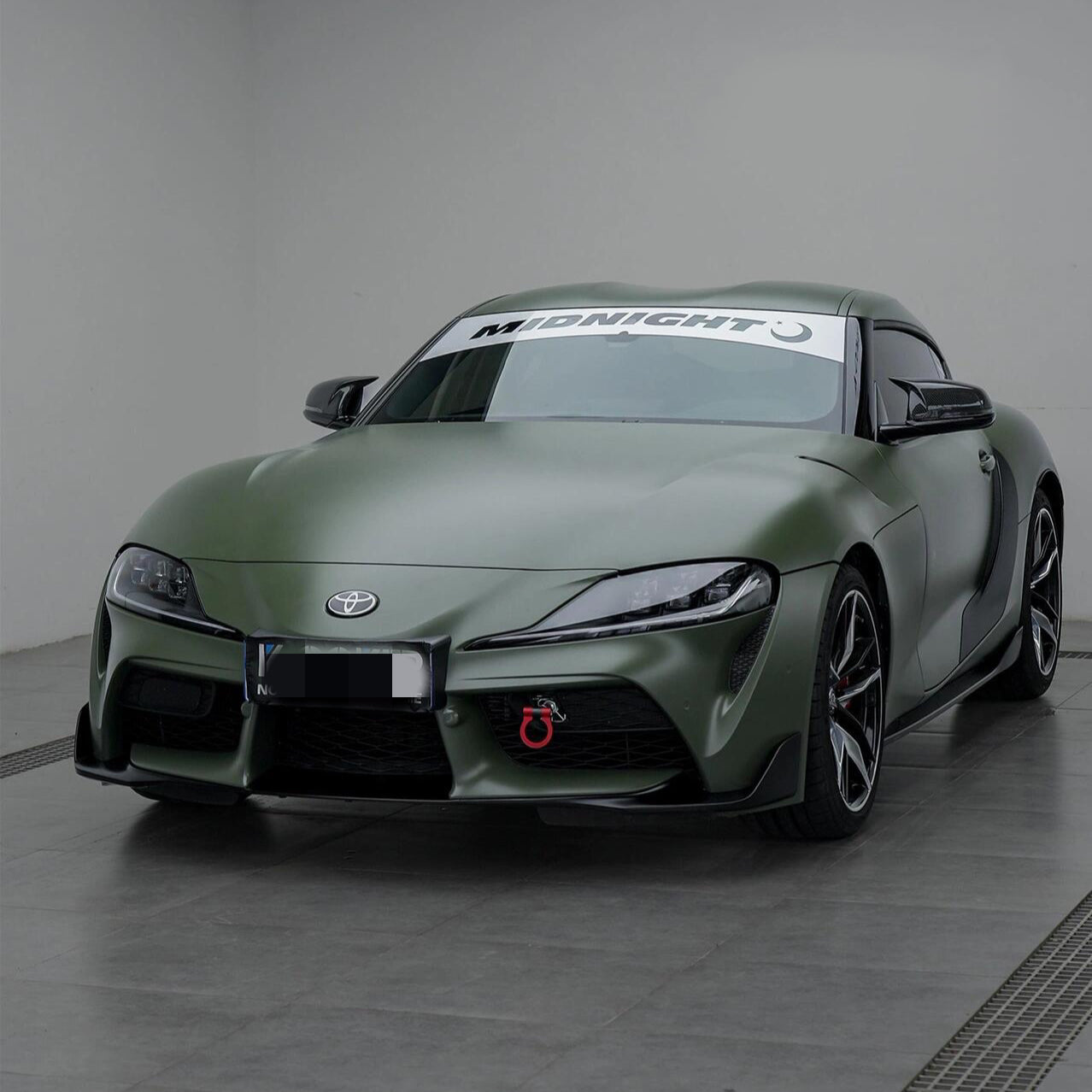 Matte Military Green Vinyl Wrap