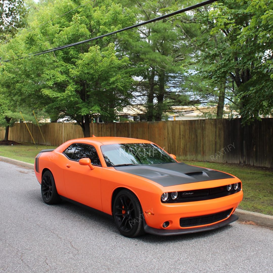 Matte Orange Vinyl Wrap