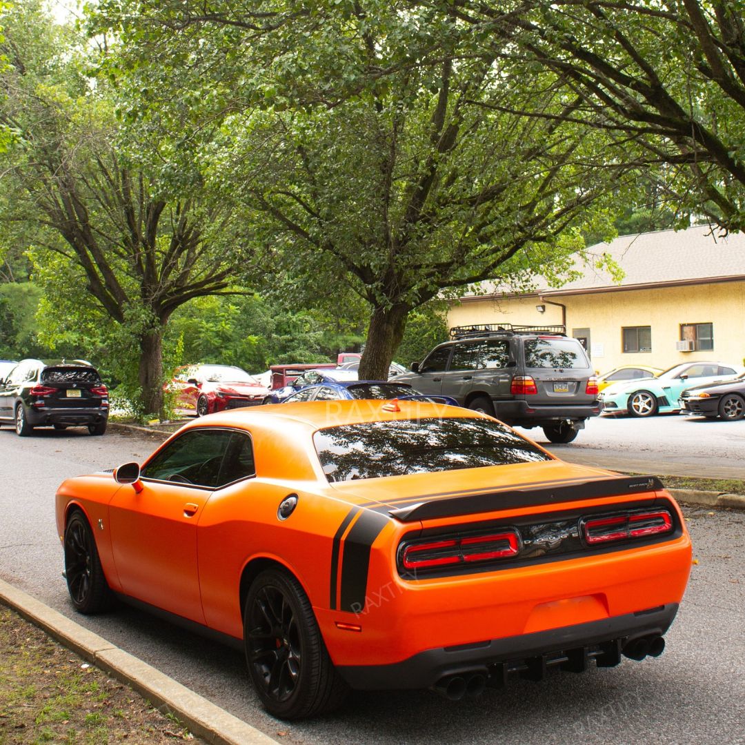 Matte Orange Vinyl Wrap