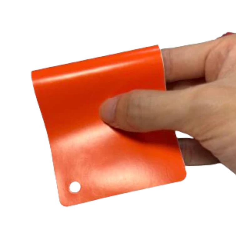 Matte Orange Vinyl Wrap sample