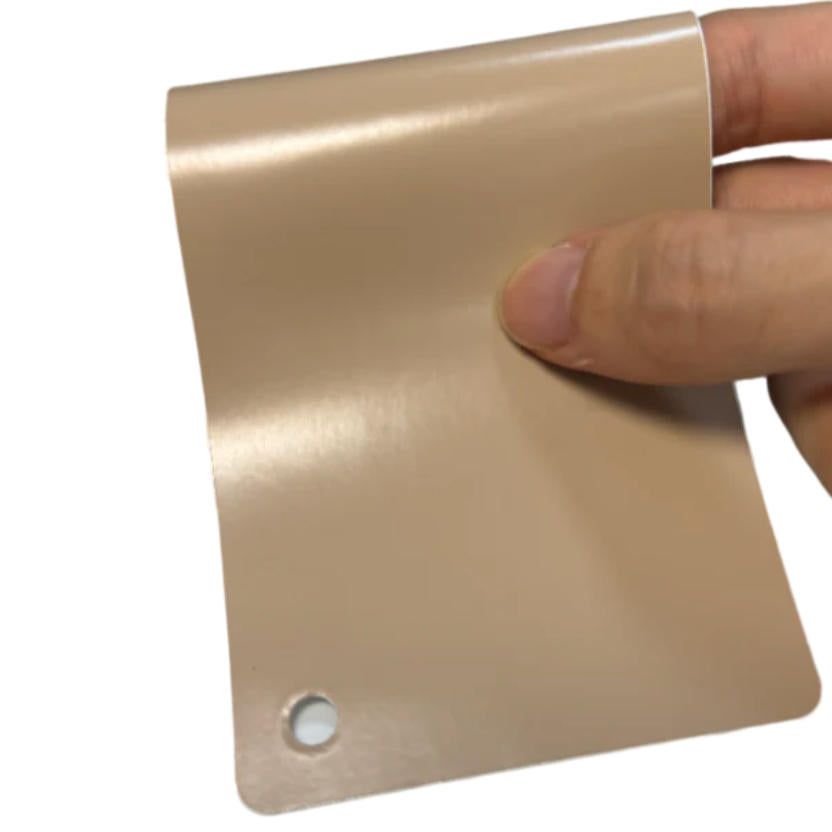 Matte Sand Yellow Vinyl Wrap sample