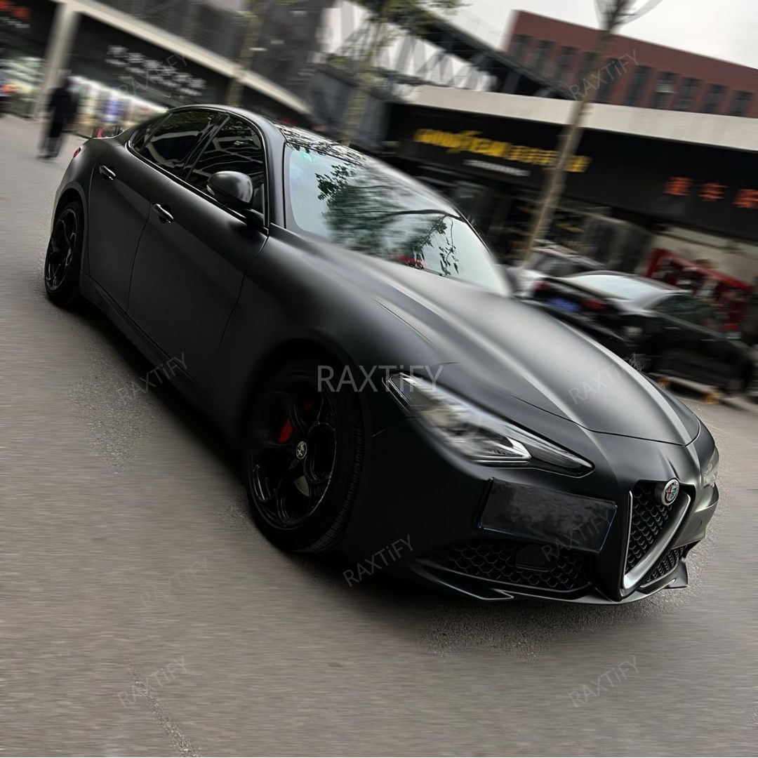 Matte Satin Black Vinyl Wrap by RAXTiFY