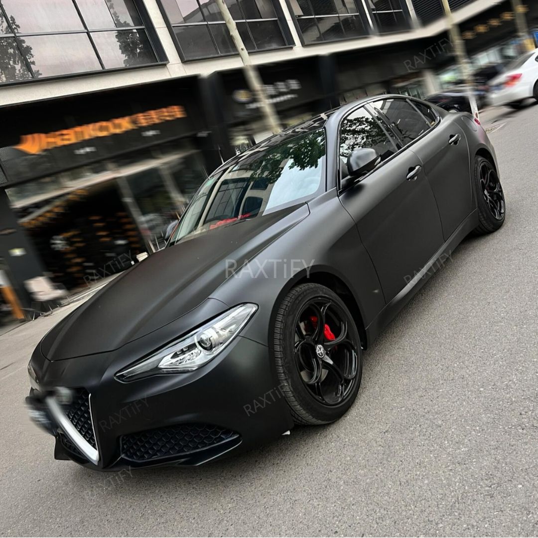 Matte Satin Black Vinyl Wrap by RAXTiFY