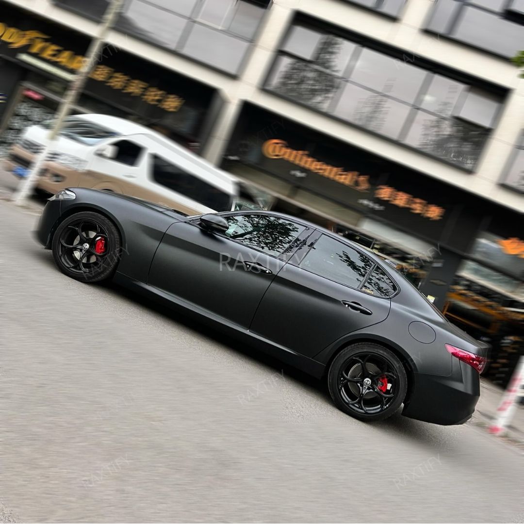Matte Satin Black Vinyl Wrap by RAXTiFY