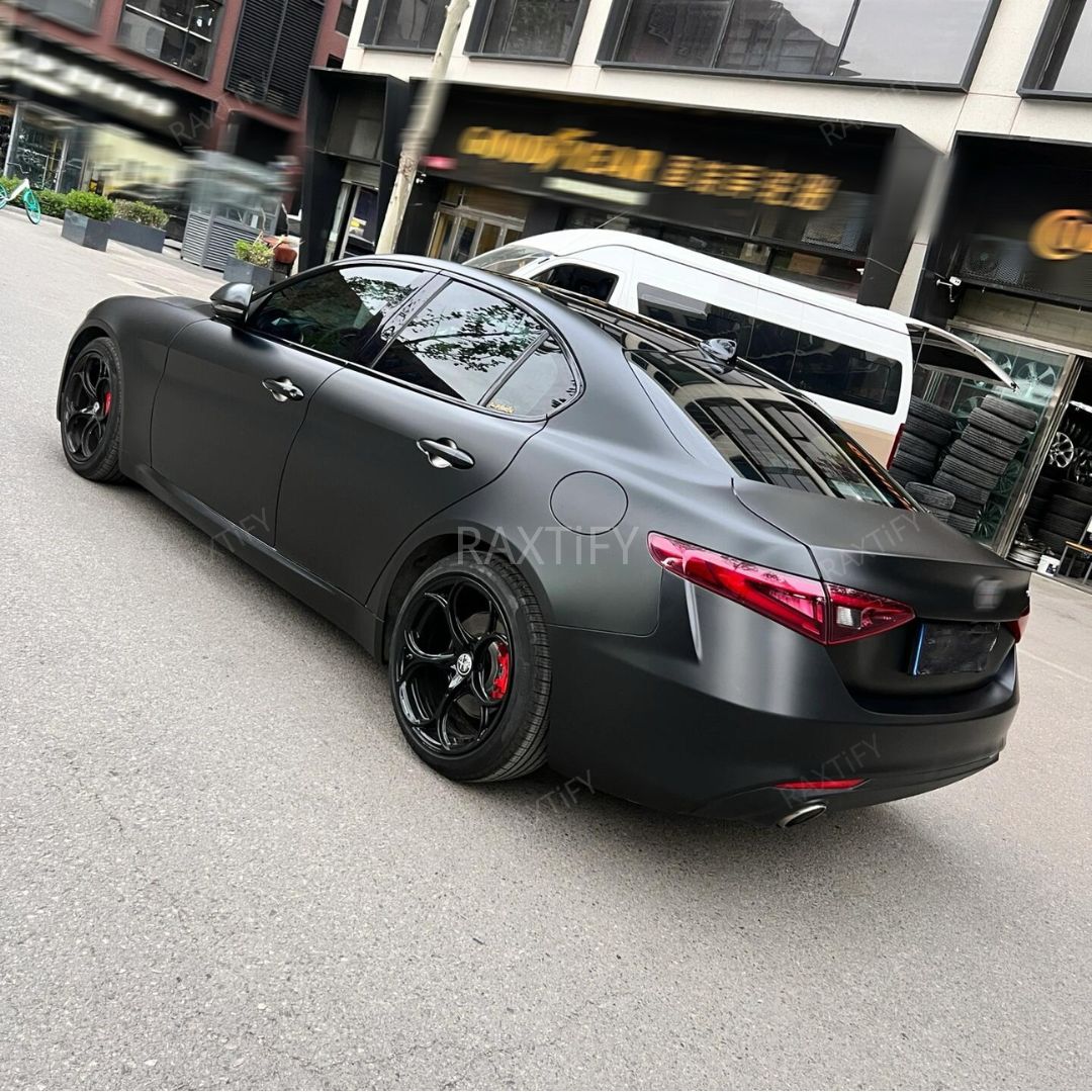Matte Satin Black Vinyl Wrap by RAXTiFY