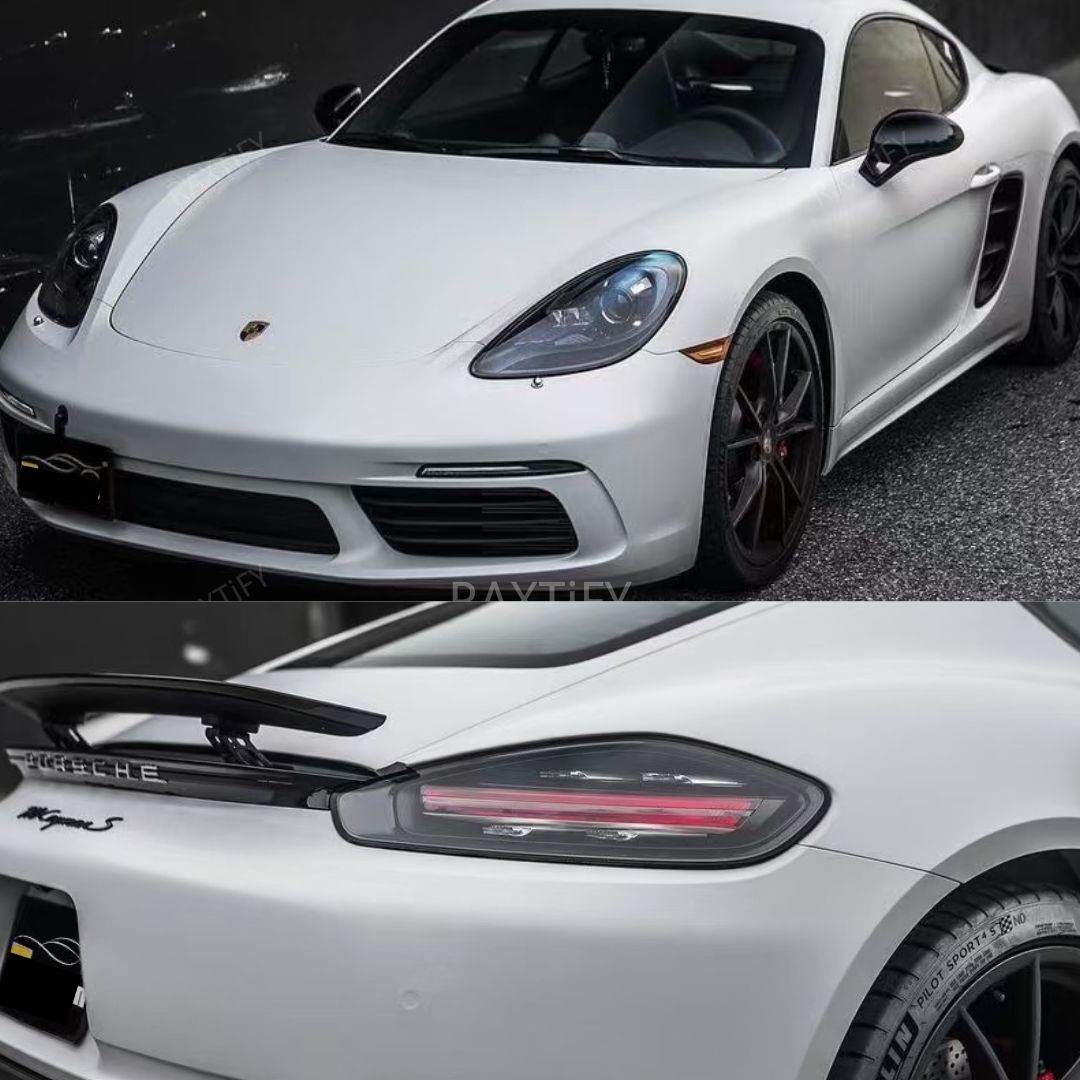 Matte Silk Ash Gray Vinyl Wrap Full Look