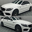Matte Silk Creame White Car Wrap full look