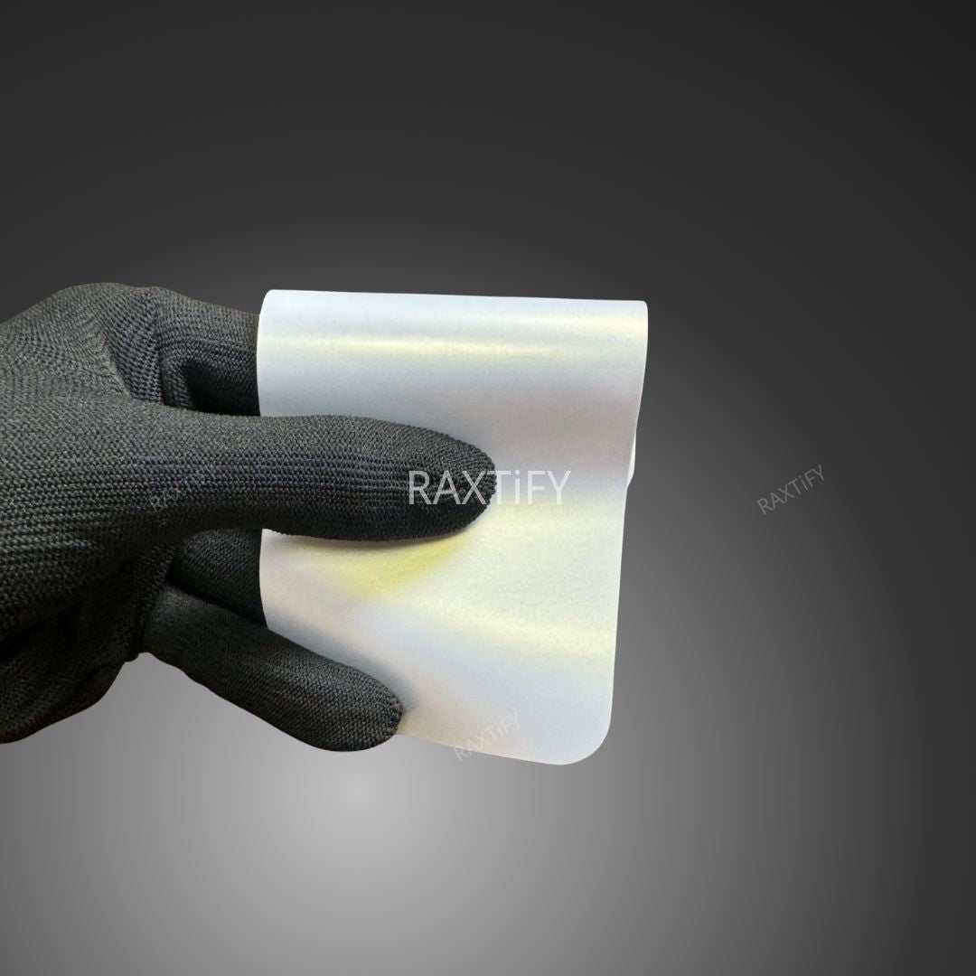 Matte Silk White Gold Car Wrap swatch book