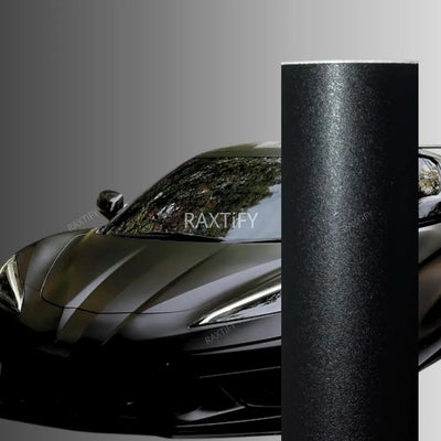 Matte Satin Black Vinyl Wrap