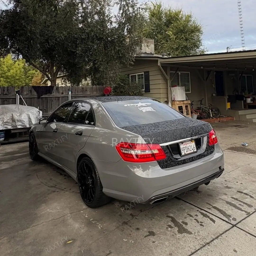 Mercedes-Benz Gloss Dark Nardo Gray Vinyl Wrap
