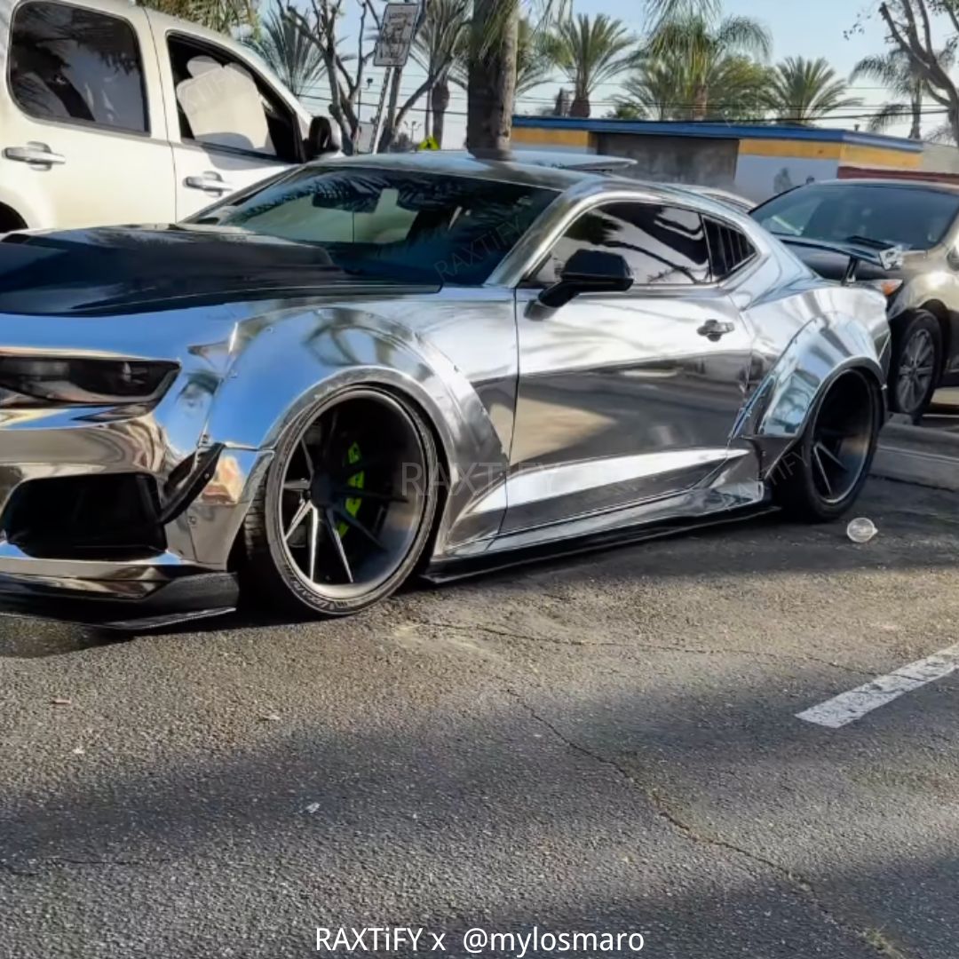 Mirror Chrome Silver Car Wrap