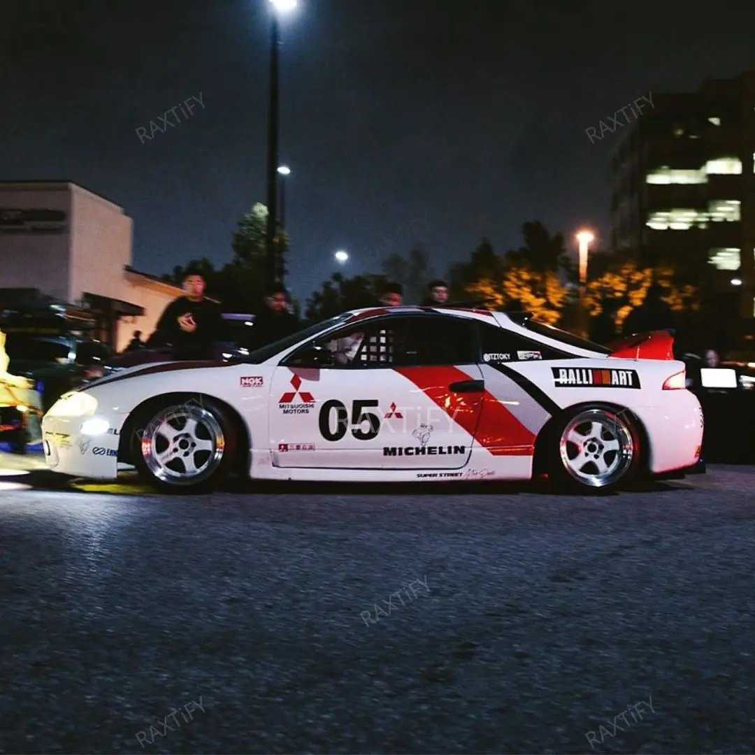 Mitsubishi Eclipse Custom Vinyl Wrap – RAXTiFY