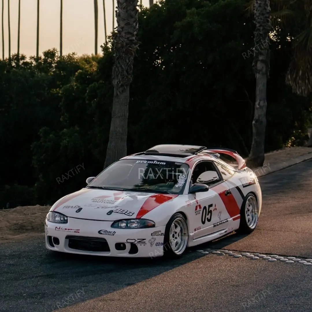 Mitsubishi Eclipse Custom Vinyl Wrap – RAXTiFY
