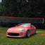 Color Shift Gloss Diamond Gold Pink Vinyl Wrap on nissan front look