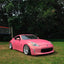 Color Shift Gloss Diamond Gold Pink Vinyl Wrap on nissan look
