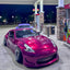 Nissan z Gloss Metallic Rose Red Vinyl Wrap