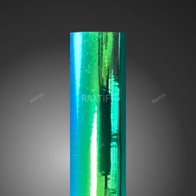 Opal Chrome Green Vinyl Wrap
