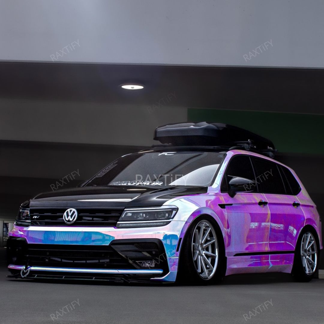 Opal Chrome White Vinyl Wrap vw