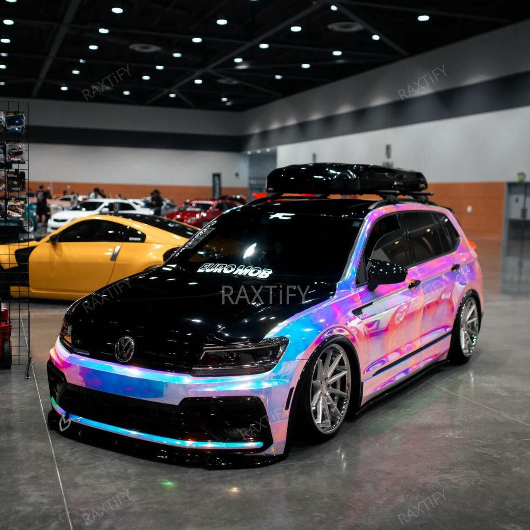 Opal Chrome White Vinyl Wrap vw