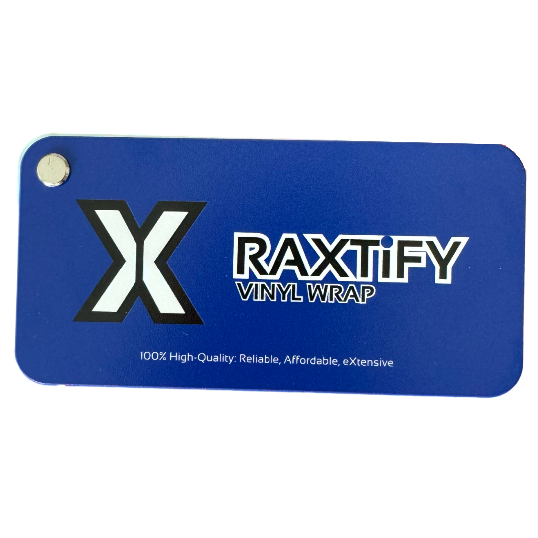 RAXTiFY color vinyl wrap swatch book