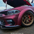 Satin Chrome Silk Oxide Red Vinyl Wrap