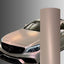 Satin Cyber Silver Orange Vinyl Wrap
