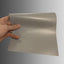 Satin Cyber Silver Orange Vinyl Wrap swatch book