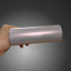 Satin Cyber Silver Pink Vinyl Wrap sample