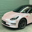 Satin Metallic Baby Pink Vinyl Wrap