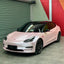 Satin Metallic Baby Pink Vinyl Wrap