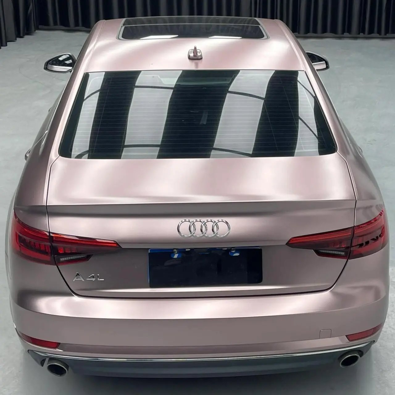 Satin Metallic Frozen Berry Pink Vinyl Wrap – RAXTiFY