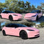 Satin Metallic Pearl Baby Pink Vinyl Wrap