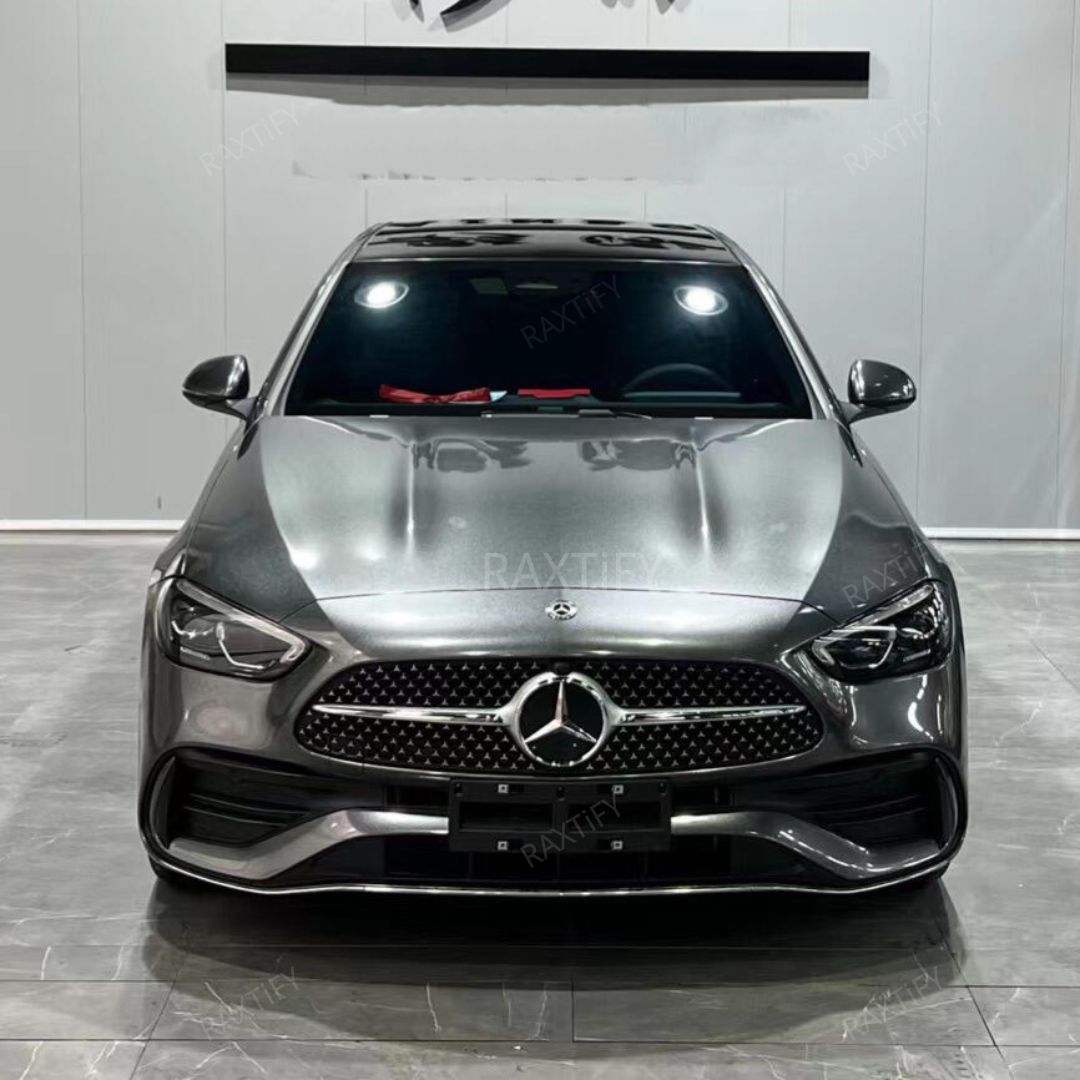 Satin Metallic Quantum Grey Vinyl Wrap