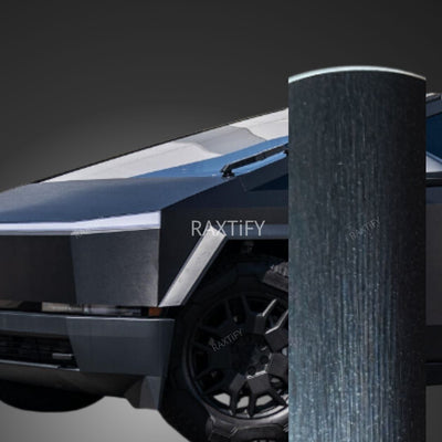 Satin Brushed Black Vinyl Wrap