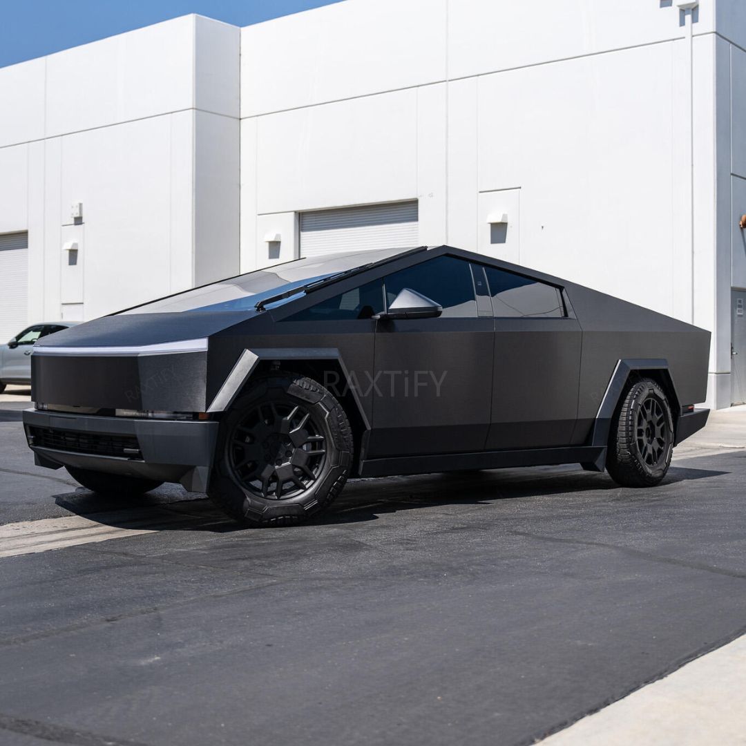 Satin Brushed Black Vinyl Wrap
