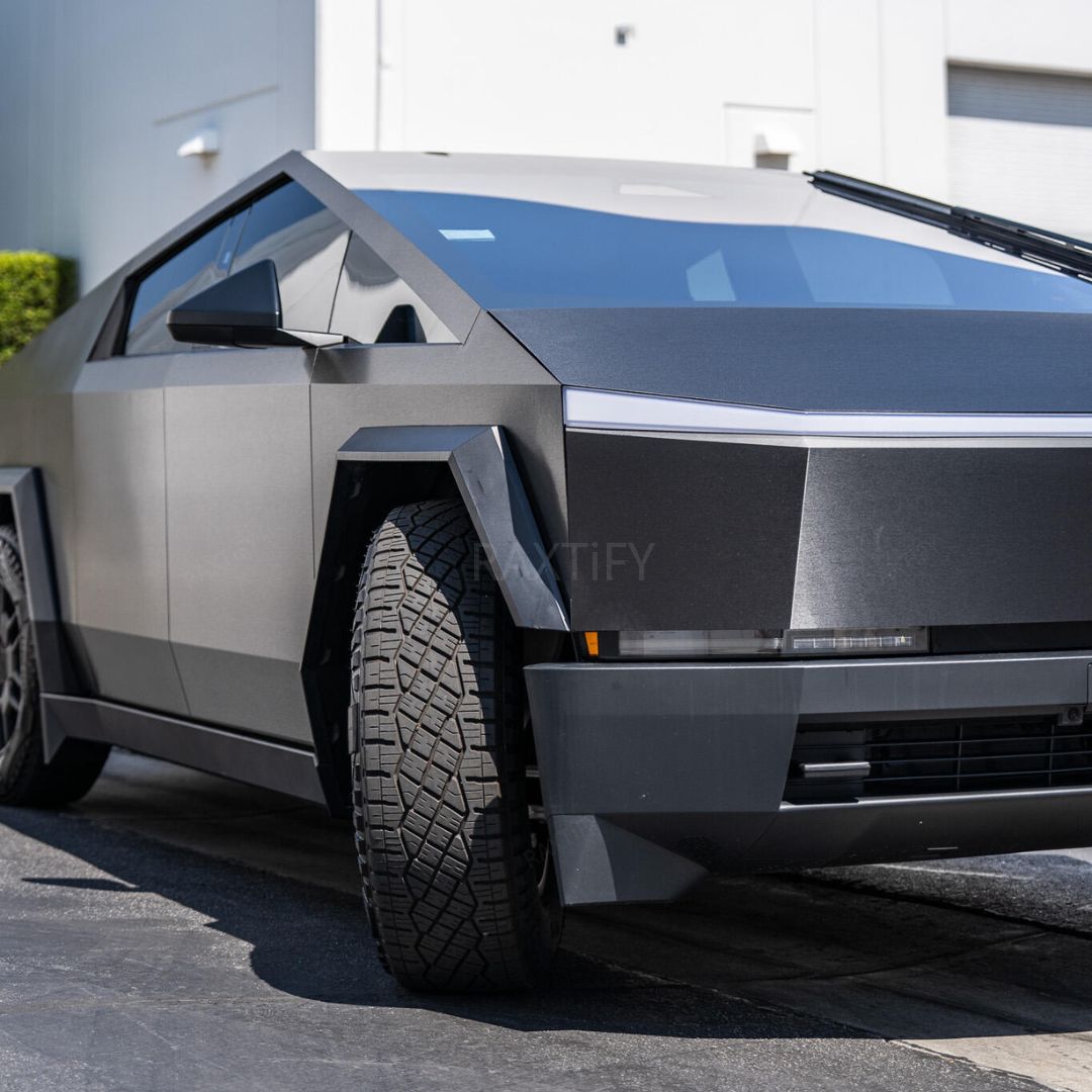 Satin Brushed Black Vinyl Wrap