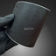 Satin Brushed Black Vinyl Wrap sample