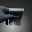 Satin Brushed Black Vinyl Wrap sample