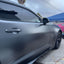 Satin Chrome AMG Gray Vinyl Car Wrap