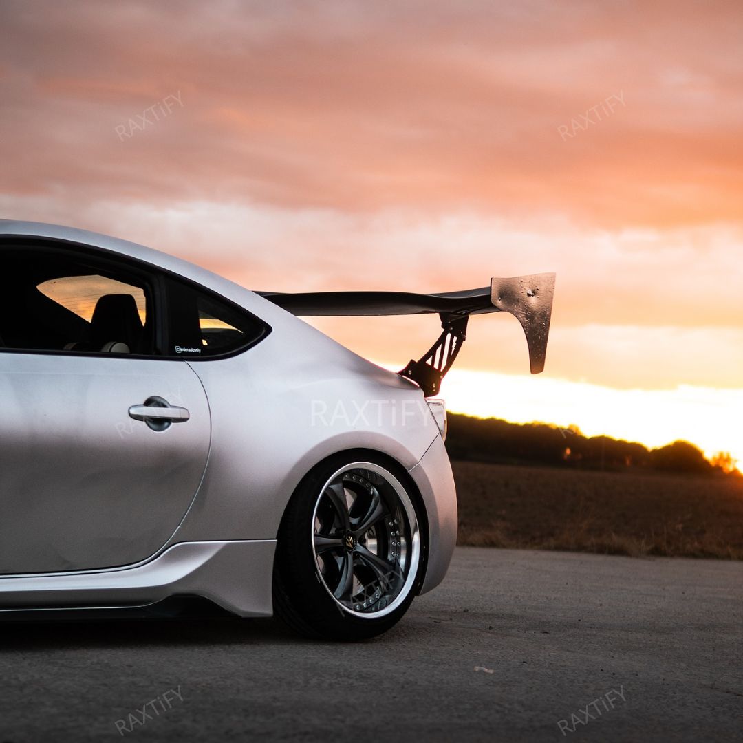 Satin Chrome Alexander Silver Vinyl Wrap Partial