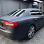 Satin Chrome Black Blue Vinyl Wrap Car