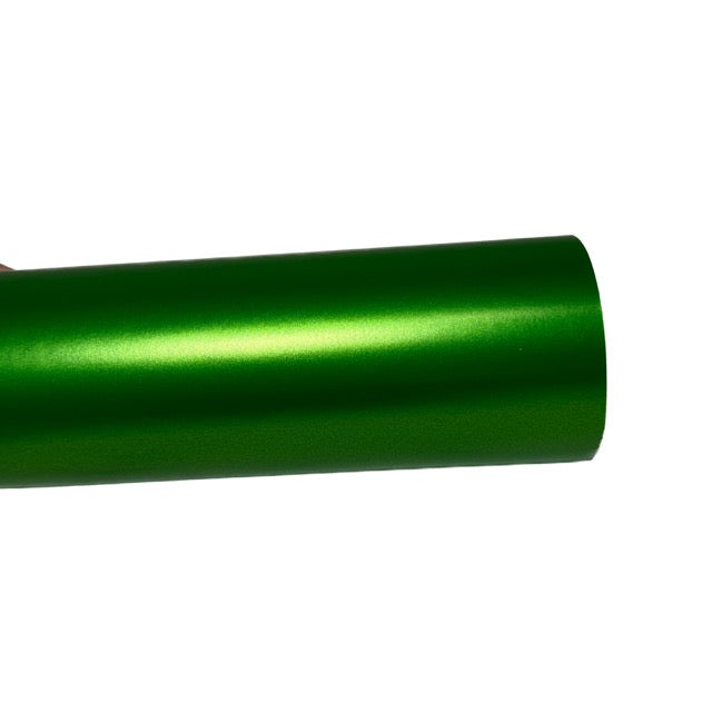 Satin Chrome Flame Green Vinyl Wrap – RAXTiFY