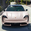 Satin Chrome Light Rose Pink Vinyl Wrap