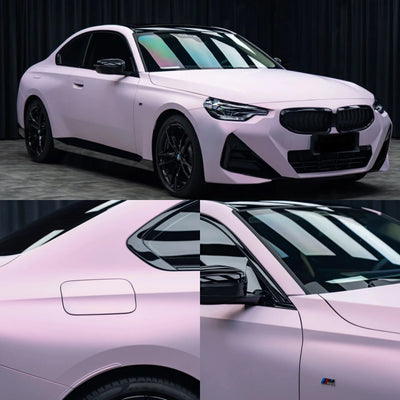 Satin Chrome Lolita Pink Car Wrap