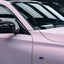 Satin Chrome Lolita Pink Car Wrap