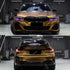 Satin Chrome Midnight Gold Vinyl Wrap