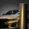 Satin Chrome Midnight Gold Vinyl Wrap