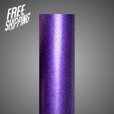 Satin Chrome Purple VInyl Wrap