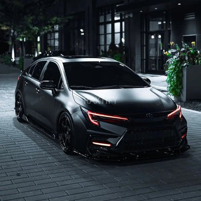 Satin Chrome Vantablack Vinyl Car Wrap