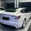 Satin Cyber Silver Pink Vinyl Wrap side 
